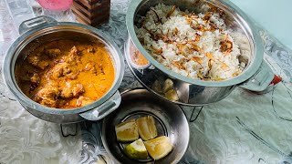 Chicken rezala r jira rice দিয়ে ভাত খেয়ে চলে গেলাম দুর্গা পুজোর শপিং করতে।খুব বাজে অভিকগতা হলো আজ [upl. by Jervis]