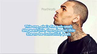 Chris Brown  Sensational Lyrics [upl. by Ermentrude]