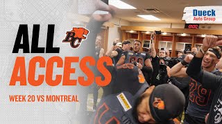 BC Lions Week 20 All Access 🎥 [upl. by Ahsenauj]