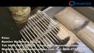 Full Automatic Round BBQ Skewer Stick Laser Branding MachineRomiter Machinery [upl. by Eema]