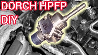 How to Install a B58 Dorch Engineering HPFP [upl. by Eibreh]