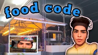 Food Code Faast Review Video  Meni Vlog my Faast Meni vlog PeopleVsFood [upl. by Griselda]