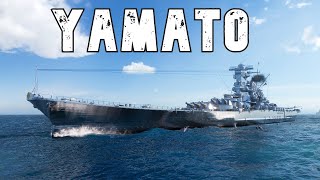 World of WarShips Yamato  5 Kills 296K Damage [upl. by Cordula]