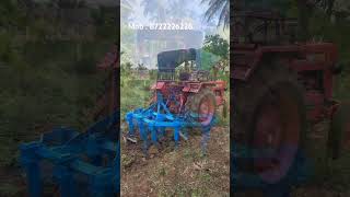 spring less cultivator for Arecanut farming tractor mahendratractor cultivator farmequipment [upl. by Fidelis]