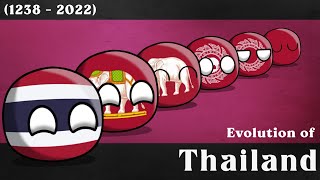 Evolution of Thailand 1238  2022 [upl. by Marquet563]