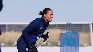 MICD UP Kelley OHara and Ali Krieger October Training Camp [upl. by Assert]