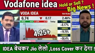 Vodafone idea share latest newsHold or sell  vi share newsvi share analysisIdea Target 2025 [upl. by Danyluk558]