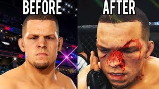 NATE DIAZ RIVAL FIGHT  UFC Career Mode  Part 8 [upl. by Fayola]