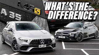 A45S AMG vs A35 AMG Whats The Difference [upl. by Rodl]