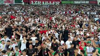 AMEDSPOR amp İSTANBUL SPOR MAÇI TRİBÜNLER amedspor diyarbakır futbol azrail [upl. by Ahsiniuq]