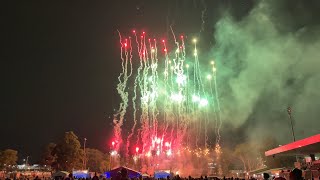 Wentworthville Carols on Ringrose Fireworks 2024 [upl. by Cynthla]