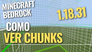 Como marcar chunks en Minecraft bedrock 11831 [upl. by Peyton816]