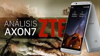 ZTE Axon 7 review en español ¡EL MEJOR AUDIO [upl. by Destinee]