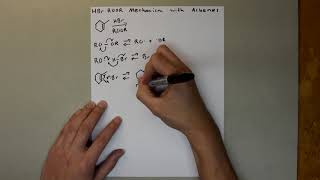 HBr and ROOR Mechanism on Alkenes [upl. by Tombaugh454]