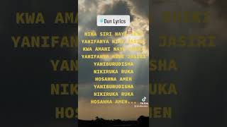 Nina Siri Naye Yesu Lyric Video LIKEquotSHARE AND SUBSCRIBE MY CHANNEL [upl. by Carmine]