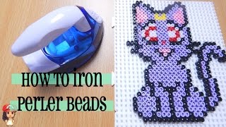 How to Iron Perler Beads Perfectly Tutorial [upl. by Bundy648]