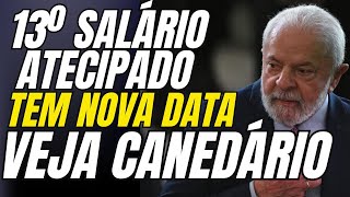 Aposentados Antecipação do 13º Salário  Mudança no Calendário Veja Novas Datas [upl. by Hayyifas]