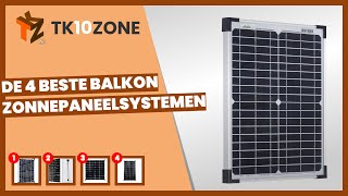 De 4 beste balkon zonnepaneelsystemen [upl. by Tate]