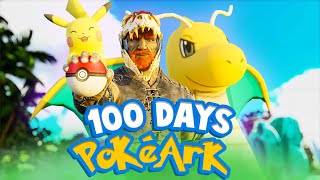 I Played 100 Days of Ark Pokemon Evolved And This Is What Happened [upl. by Ydna]