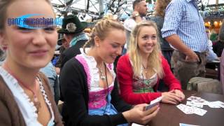 Oktoberfest 2012 vor dem Anstich im Schottenhamel Zelt [upl. by Neyr]