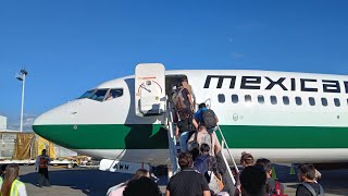 Mexicana XN1432 Takeoff Guadalajara intl airport Boeing 7378ZY XAAWM 2024 [upl. by Oah]