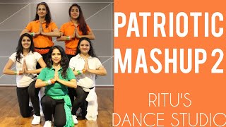 BEST PATRIOTIC DANCE ONE INDIA MASH UP 2 26 JANUARY RITUS DANCE STUDIO15 AUGUST DESHBHAKTI [upl. by Block634]