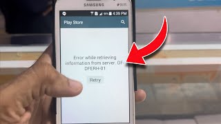 Error while retrieving information from server DFDFERH01 Problem Solution [upl. by Lexa]
