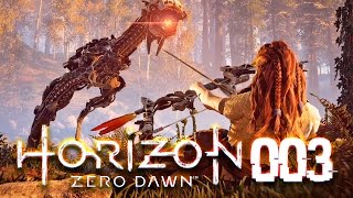 ERSTE SCHRITTE in der WILDNIS 🌟 HORIZON  ZERO DAWN 003 [upl. by Hoseia]