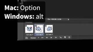 วิธีสร้าง GIF Animation ด้วย Adobe Photoshop CC [upl. by Ailesor]