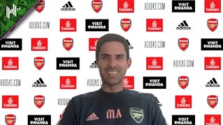 We want to sign Dani Ceballos I Arsenal v Leicester I Mikel Arteta press conference [upl. by Nojram]