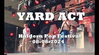 YARD ACT  Live in Haldern Pop Festival  08082024 [upl. by Acissej]