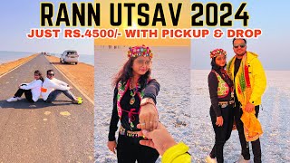 Rann Utsav  Rann Of Kutch 2024  Rann Utsav Budgeted Trip  White Rann Festival Gujarat  Dhordo [upl. by Jaylene]