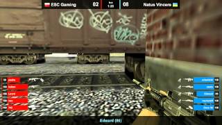 ESC vs NaVi  train map 1 [upl. by Ellerey]