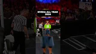 NVIDIA ALL YEAR 2024 pc pcgaming pcgamer memes amd intel nvidia [upl. by Sitoeht]