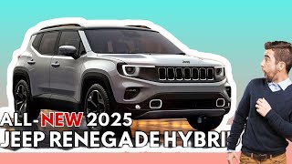 2025 Jeep Renegade Hybrid Unveiled  FIRST LOOK [upl. by Annail243]