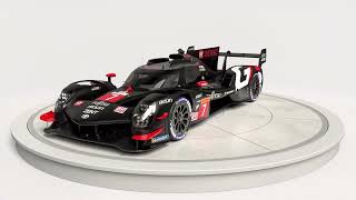 Toyota GR010 2024 Hybrid WEC LMH Hypercar Race Car PBR 3D model [upl. by Nauqit176]