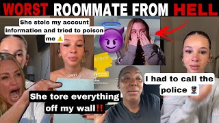 MERCY 😱 WORST ROOMMATES EVER COLLEGE ROOMMATES FROM HELL  TIK TOK COMPILATION STORYTIME [upl. by Sonnnie]