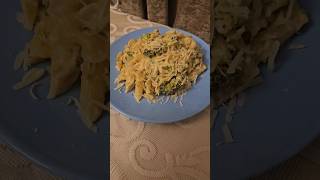 Broccoli zucchini and parmesan cheese 🧀 pasta [upl. by Oriaj]