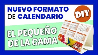 💡 Haz CALENDARIOS DE SOBREMESA para 2024 imprimible PRETROQUELADO con PLANTILLAS GRATIS 140x102 mm [upl. by Yroger]