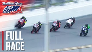 Crazy Motorcycle Race MotoAmerica Twins Cup Race 1 at Daytona 2022 [upl. by Eseuqram]