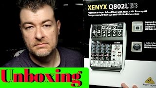 Behringer XENYX Q802USB MIXER [upl. by Nalehp]