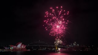 Sydney Harbour Fireworks  October 21 2024 [upl. by Abehshtab]