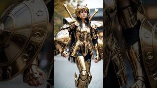 Magical armor wearing，Shiryu libra gold armor [upl. by Rebeh]