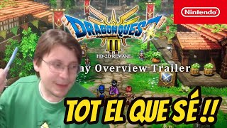 🔥 5 MINUTS QUE SEMBLEN 30 🔥 Tot el que sé sobre DRAGON QUEST 3 HD 2D REMAKE [upl. by Aiuqes]