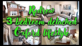 Home tourRedrow 3 bedroom detached house The Oxford Lifestyle in Nuneaton Westmidlands [upl. by Annazor]