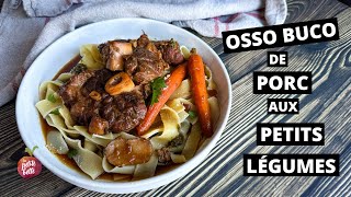 OSSO BUCO DE PORC EXQUIS aux petits légumes racine [upl. by Clay468]