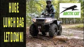 2023 Alterra 450    Is it worth buying arcticcat trailriding atv quad wasteofmoney [upl. by Currey142]