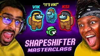 SIDEMEN AMONG US KSI SHAPESHIFTER MASTERCLASS [upl. by Yorztif]