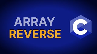 Display Array in Reverse Rrder  Array  C programming [upl. by Gretta]