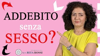 Rifiuto di rapporti sessuali si rischia l’addebito [upl. by Tail]